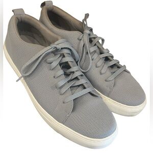 STYLUS Gray Memory Foam Lace-Up Men's Sneaker Comfort Shoes Size 10.5